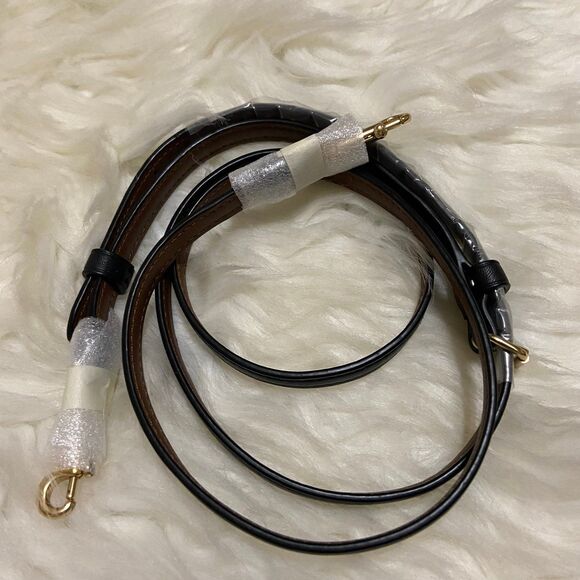 Coach Black and Brown Replacement strap